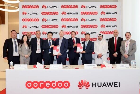  Ooredoo Group and Huawei sign five-year agreement for Qatar, Iraq, Kuwait and more