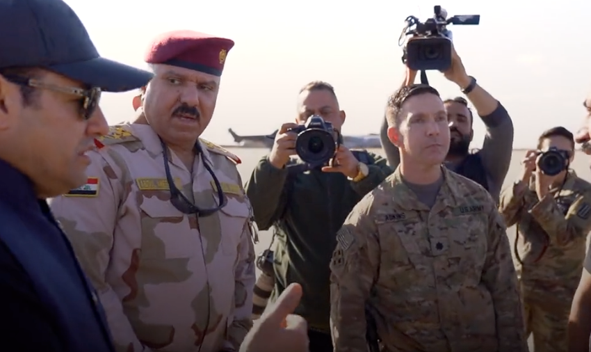  Iraqi Committee tours Ain Al-Asad Airbase