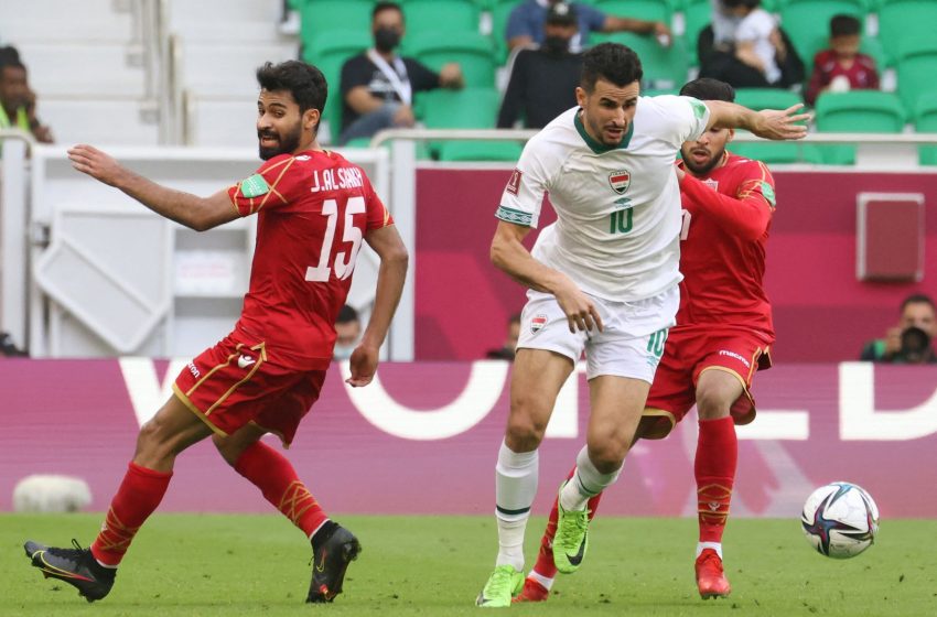  Iraq ties with Bahrain in second match of Arab Cup