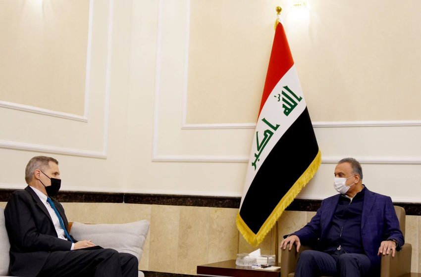  Al-Kadhimi meets with US Ambassador to Iraq