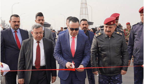  National Investment Commission opens new entrance to the city of Bismayah, Iraq