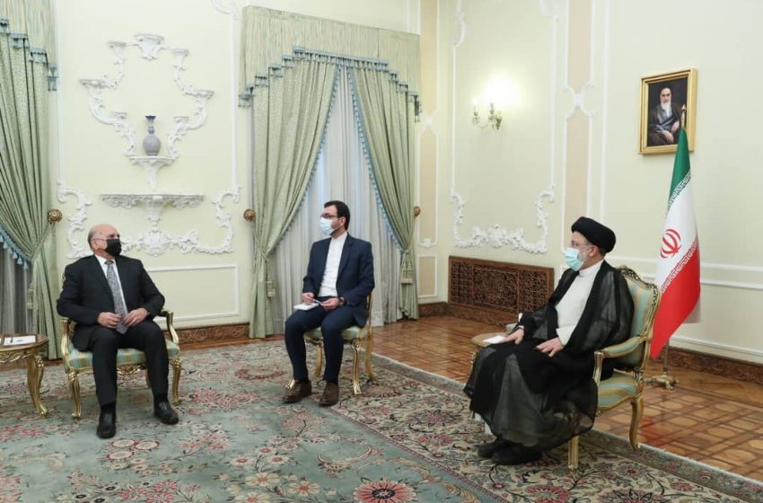  Iraqi Foreign Minister meets with the President of Iran