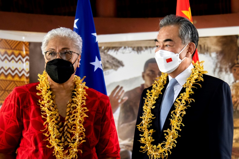  Samoa signs China agreement amid South Pacific push