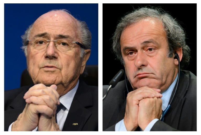  Fallen football chiefs Blatter and Platini face fraud trial