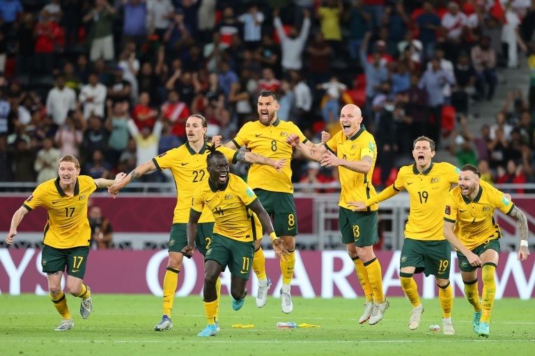  Australia win sudden death battle with Peru for World Cup place