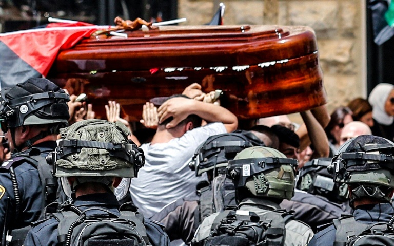  Israel police close probe into Shireen Abu Akleh funeral violence