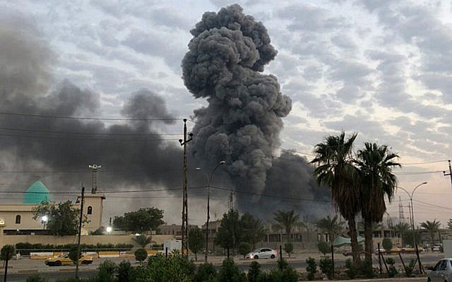  Explosion near security headquarters rocks Baghdad