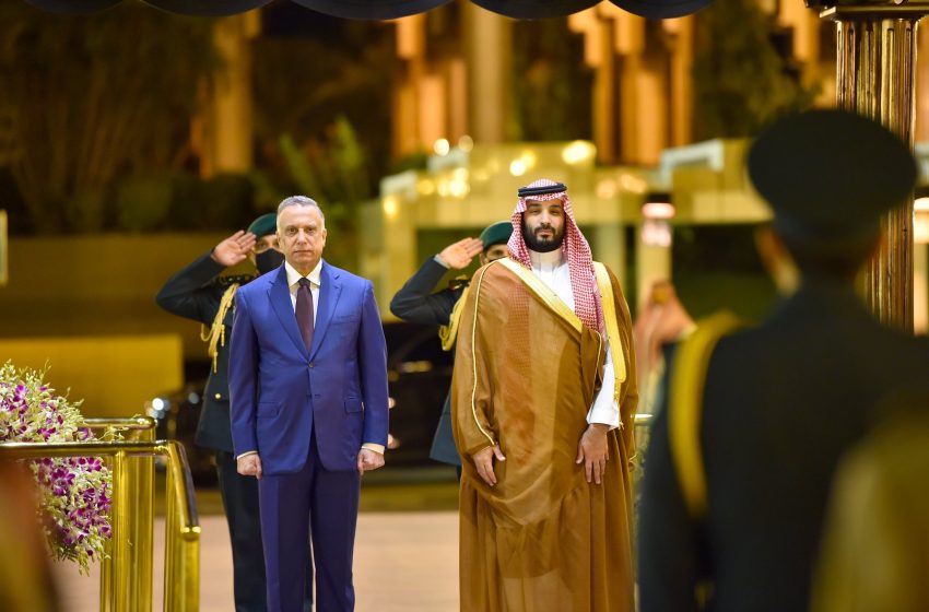  Iraqi Prime Minister Al-Kadhimi arrives in Jeddah