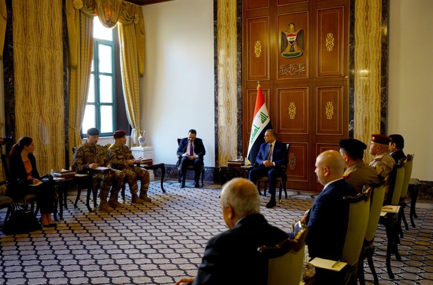  Iraqi PM discusses NATO mission work in Iraq