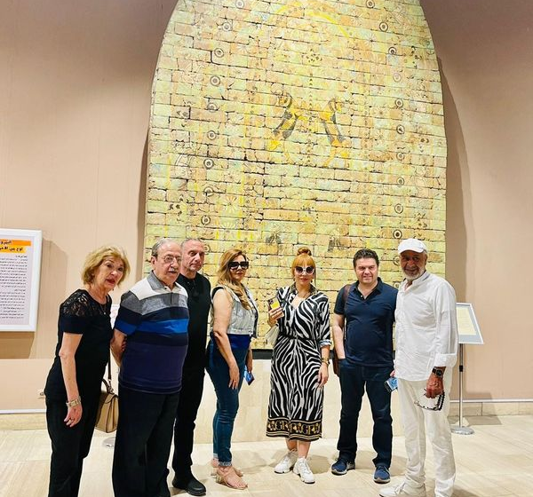  Syrian cultural delegation of actors visits Iraqi National Museum