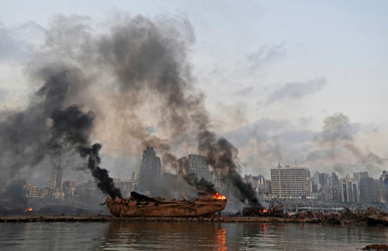  US firm named in Beirut blast lawsuit denies wrongdoing