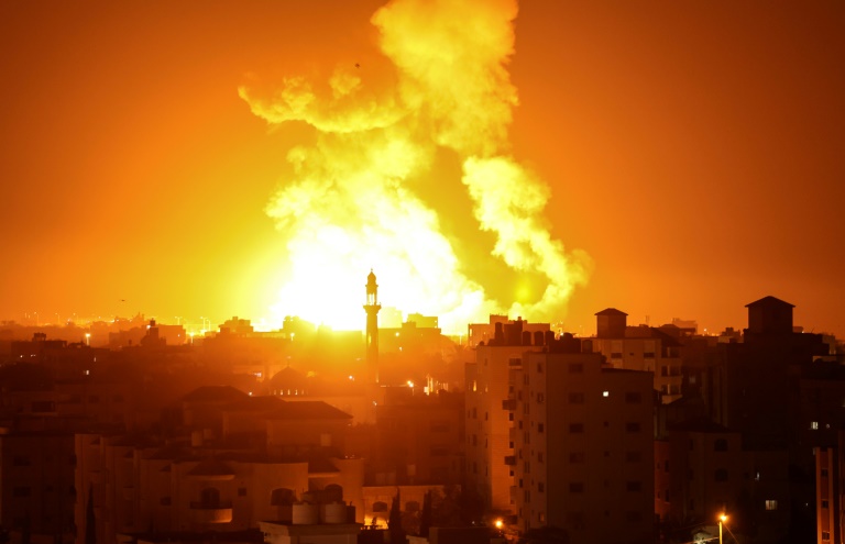  Israel hits Gaza ‘military site’ after rocket fire: army