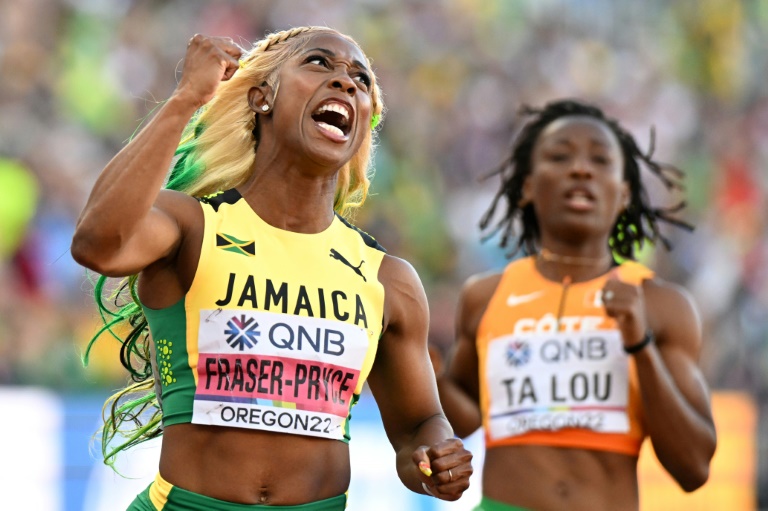  History-making Fraser-Pryce bags fifth 100m title, US win four crowns