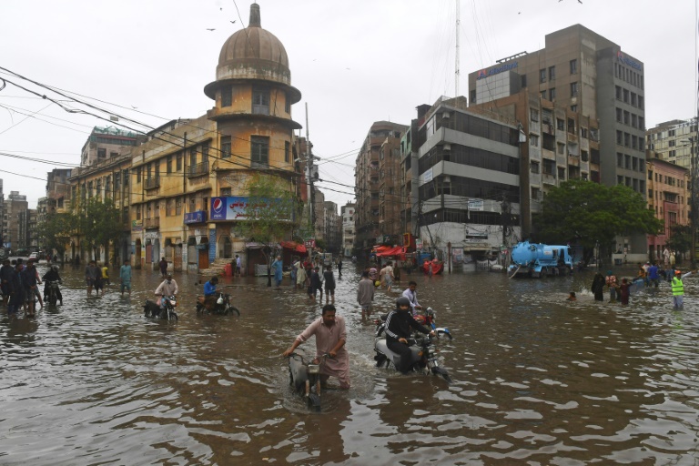  Misery for millions as monsoon pounds Pakistan port city