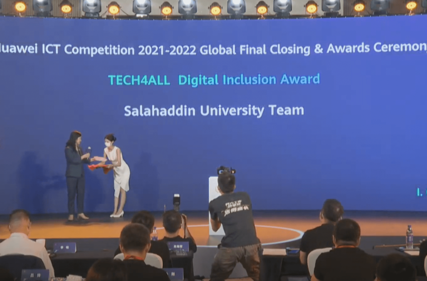  Iraqi team wins the Huawei ICT Competition Global Finals