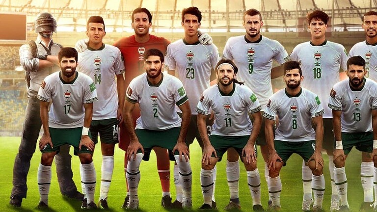  Iraqi football national team in PUBG game after Liverpool