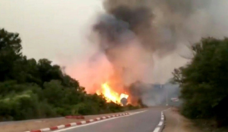 ‘Tornado of fire’: Algeria forest blazes kill 38