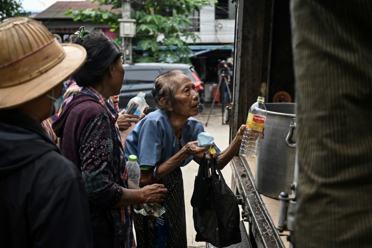  Fuel price hikes, scarce rice add to hardship in Myanmar