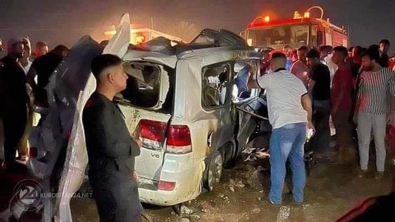 10 people killed in traffic accident in southern Iraq