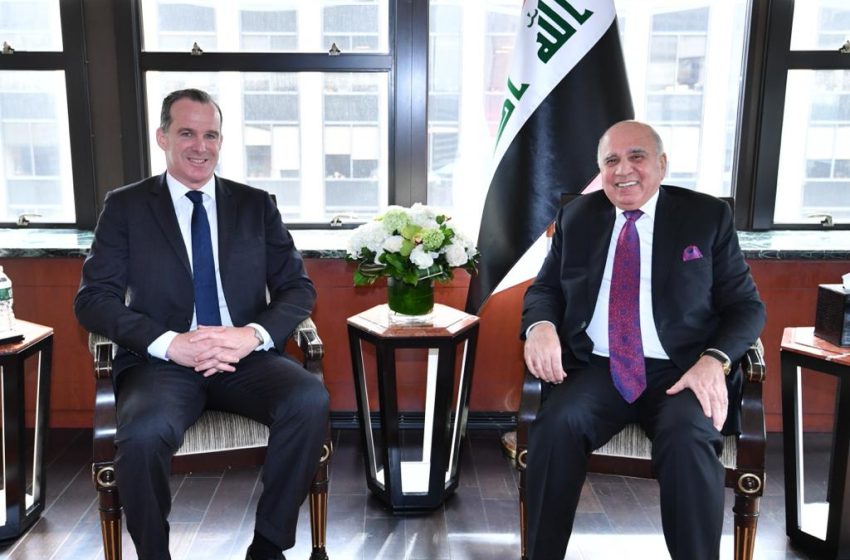  Iraqi FM discusses US-Iraqi military, security relations
