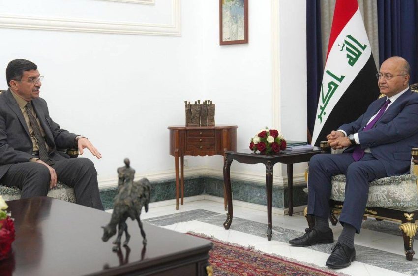  Iraqi President stresses water security integral part of national security