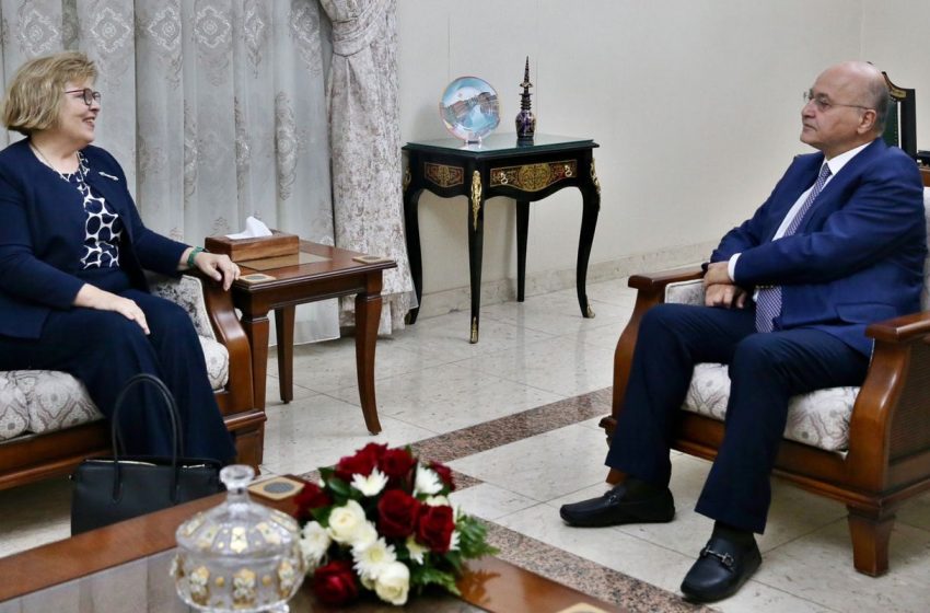  Iraqi President discusses bilateral ties with US Assistant Secretary of State