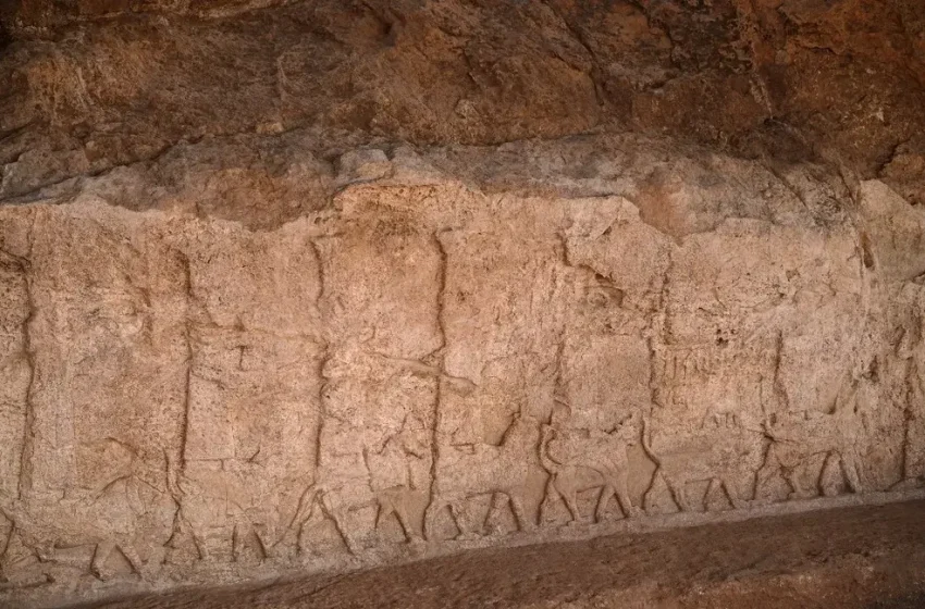  Iraq reveals 2,700-year-old carvings from the Assyrian Empire