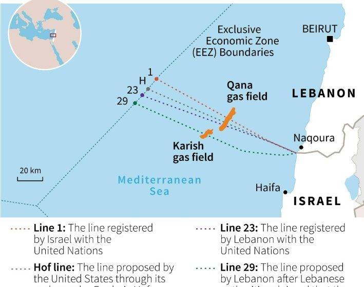  Lebanon to send feedback on US maritime border offer with Israel