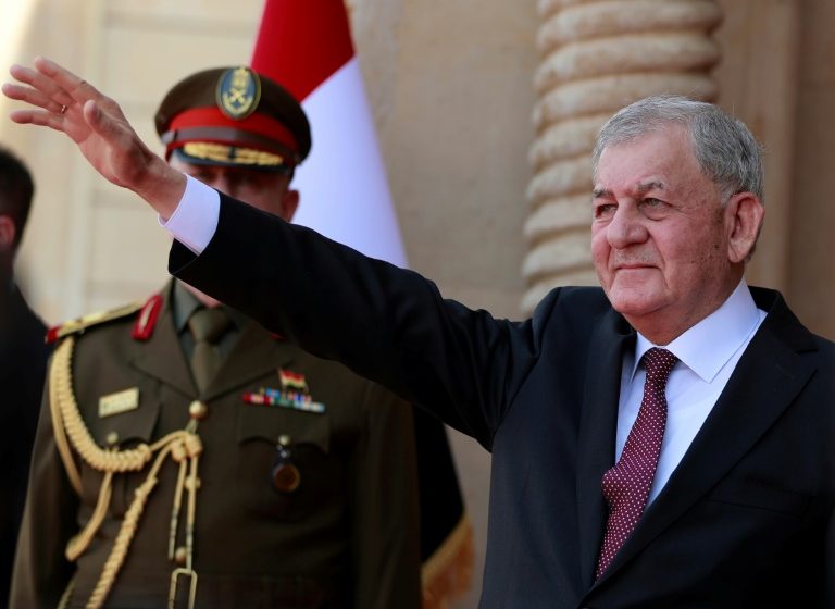  Iraq’s new president pledges for united government