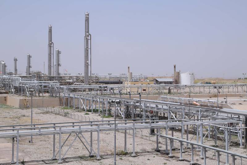 Dana Gas temporarily halts production at the Khor Mor gas field