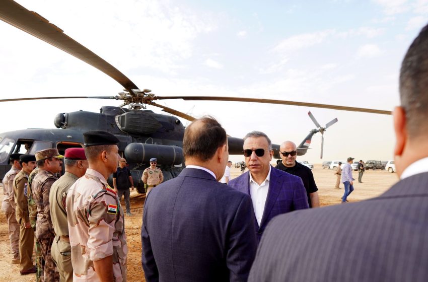  Iraqi, Jordanian PMs lay foundation stone for Iraqi-Jordanian electrical interconnection