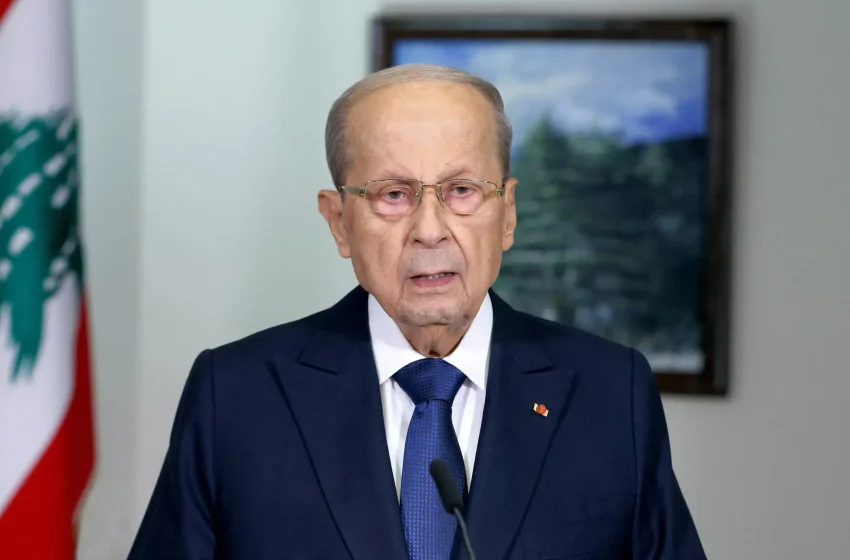  Lebanon’s Aoun vacates presidential palace as power vacuum looms