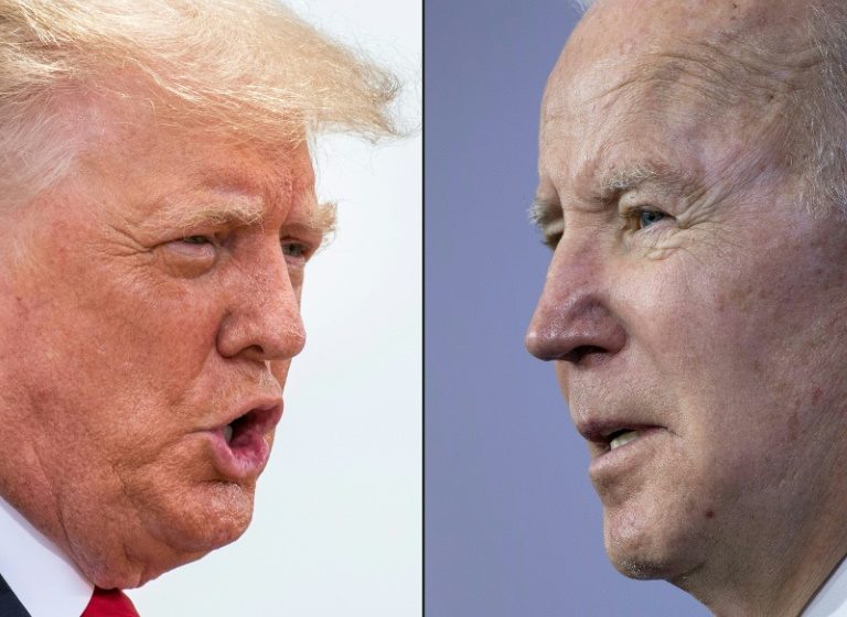  Biden, Trump rally troops on eve of crucial midterms
