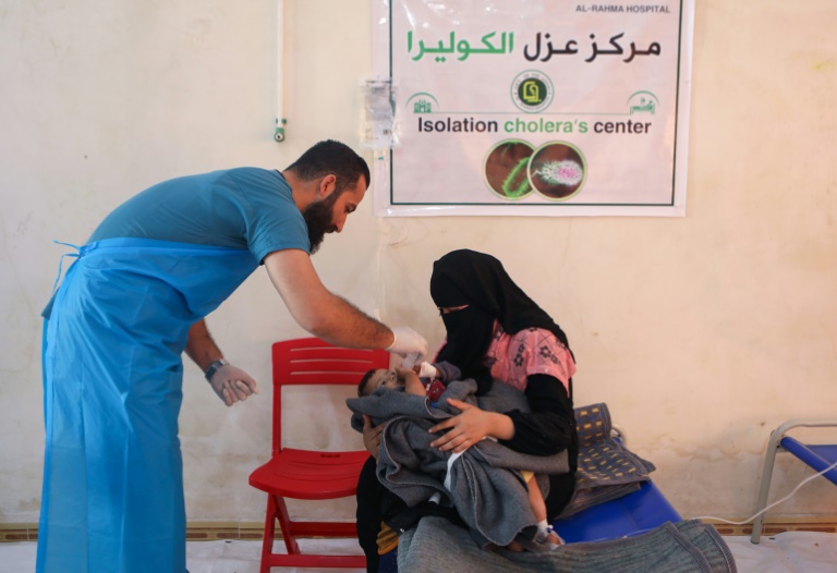  Syria cholera outbreak worsened by regime, Turkey: HRW