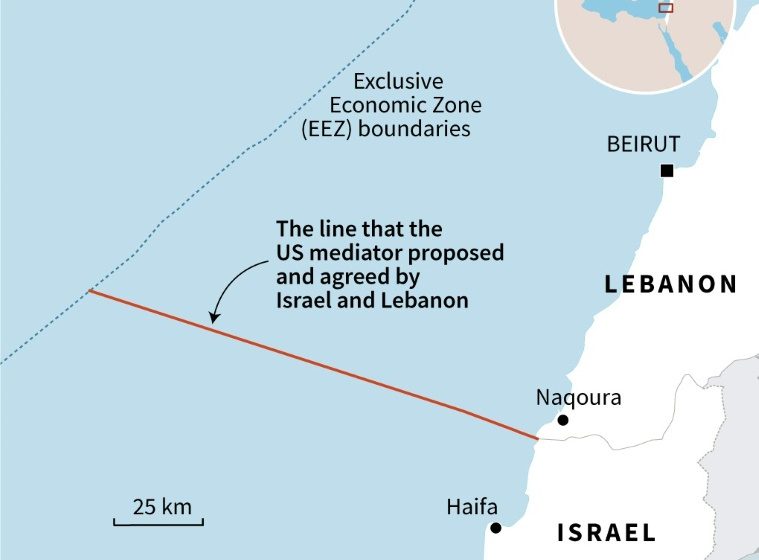 Lebanon eyes maritime border talks with Syria