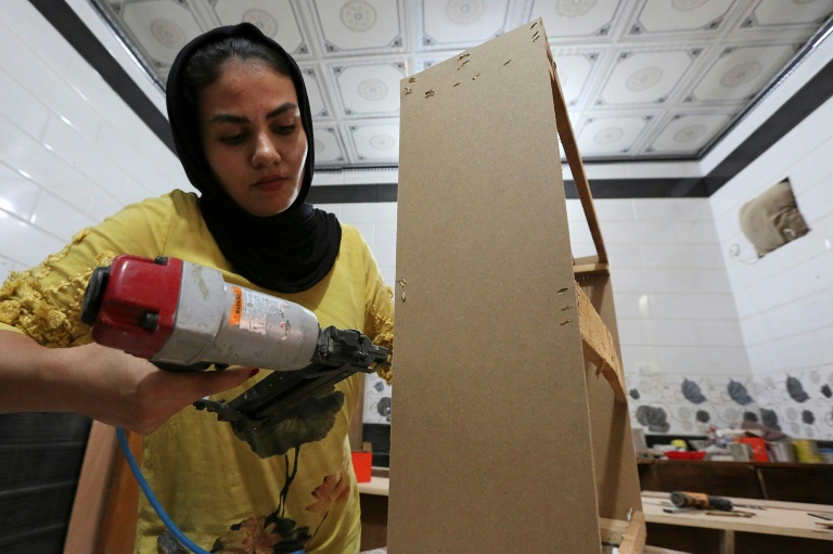  13.3% of Iraqi women are employed, yet Al-Janabi defies stereotypes