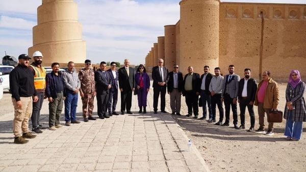  UNESCO visits ancient Iraqi city of Samarra