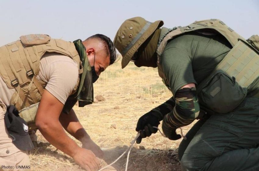  Denmark assists Iraq in clearing landmines