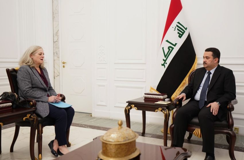  Iraqi PM discusses strengthening partnership with the U.S.