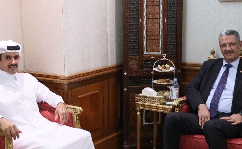  Iraq’s Oil Minister meets with Qatar’s Minister of State for Energy Affairs