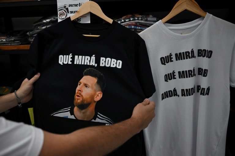  Messi ‘fool’ taunt spawns mugs, T-shirts in Argentina