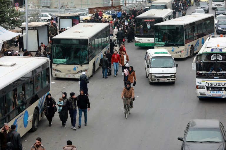  Syria fuel crisis slows down life in Damascus