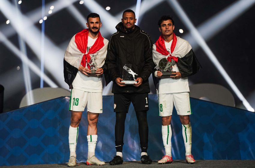  Three Iraqi footballers receive top Gulf Cup awards