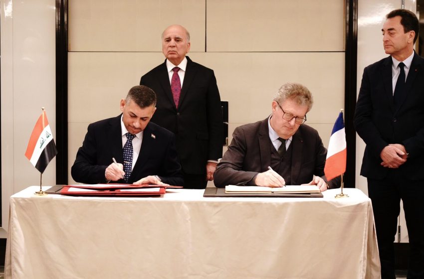  Iraq, France sign MoU on combating corruption