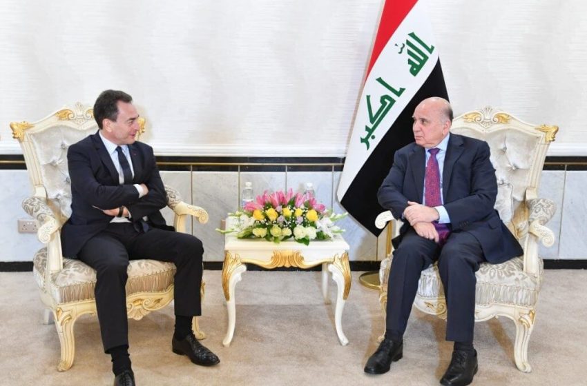  Iraqi FM, French ambassador discuss Al-Sudani’s coming visit to Paris
