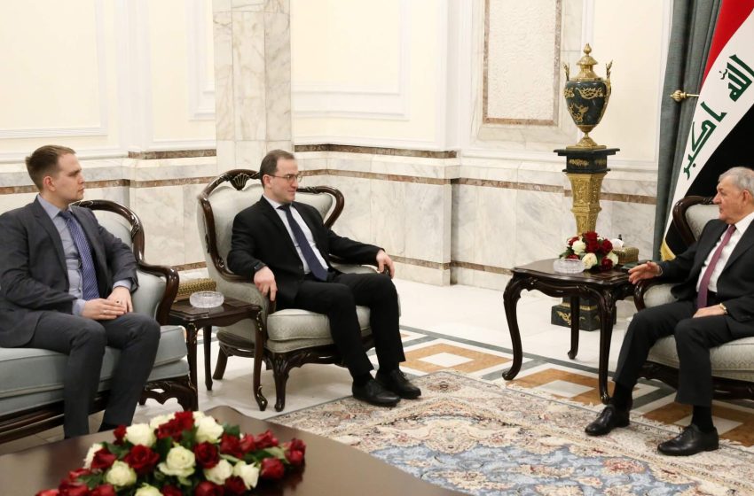  Iraqi President stresses the need to end Russian-Ukrainian war