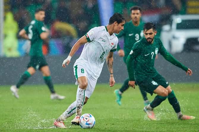  Iraq wins 2-0 over Saudi counterpart in 25th Gulf Cup