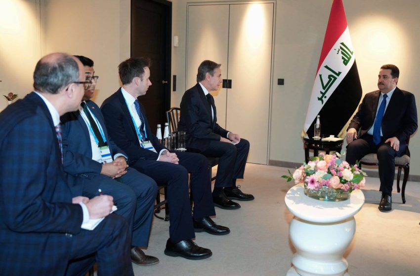  Iraqi PM Al-Sudani meets with Blinken in Munich