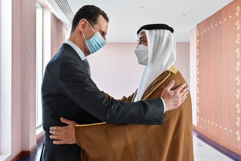  Assad thanks UAE for ‘huge’ aid after quake