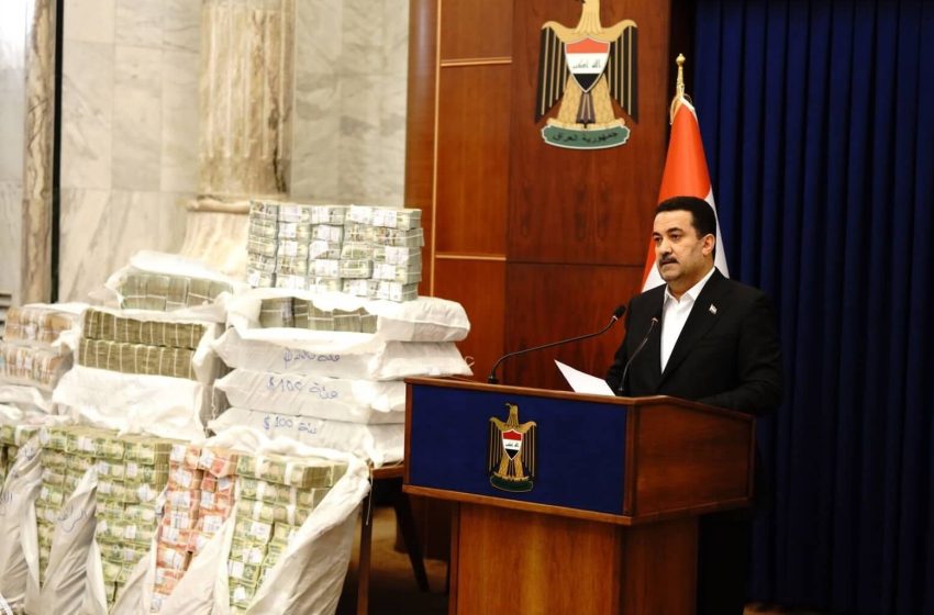  Iraq recovers 80 million USD stolen in ‘theft of the century’